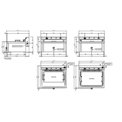 Electric fryer MBM EF60BP