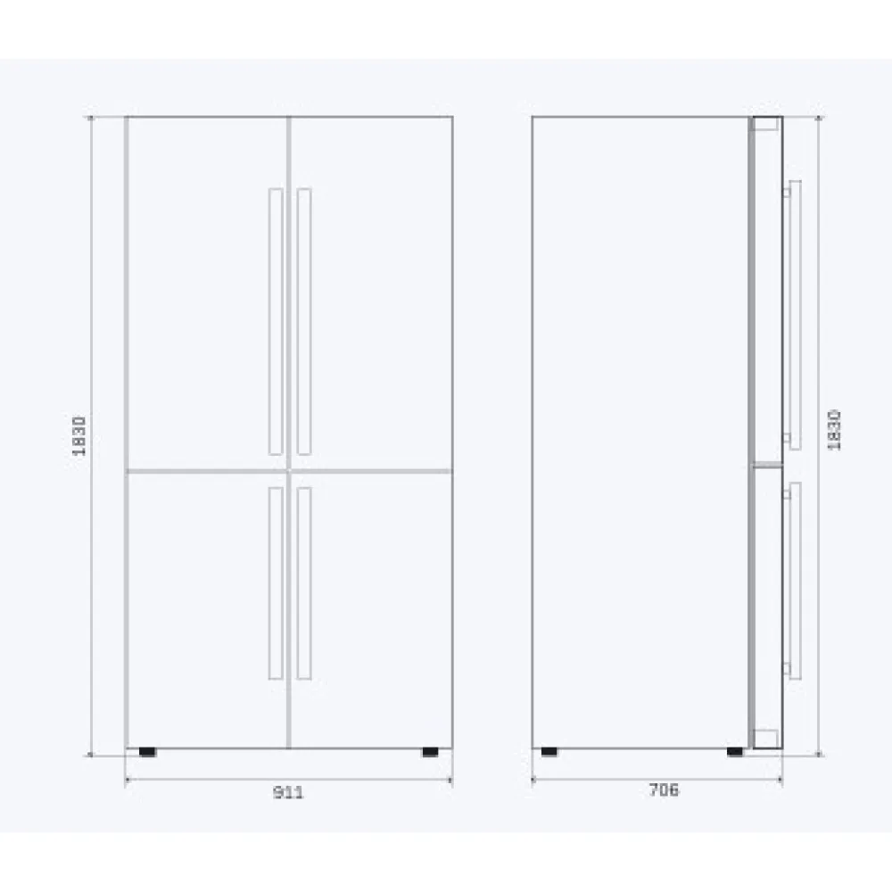 Refrigeration equipment ILVE R91SCD