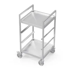 Dishwasher basket trolley with plate shelf Novameta BHS-VTBL4-57-55-109