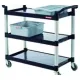 Polypropylene service trolley ARAVEN AR71170