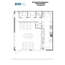 Modular system installation and drawings BHS-HoReCa RAS-FoodServing