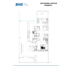 Restaurant kitchen design drawing BHS-HoReCa