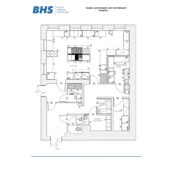 Catering kitchen design drawing BHS-HoReCa