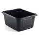 GN tray in black polycarbonate ARAVEN AR47823