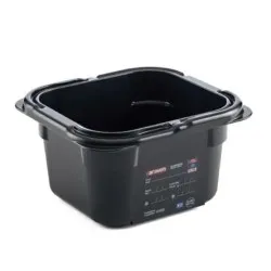 GN tray in black polycarbonate ARAVEN AR47797