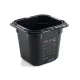 GN tray in black polycarbonate ARAVEN AR47798