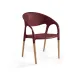 Outdoor chair BHS-HoReCa 3G-LunaChairWood
