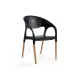 Outdoor chair BHS-HoReCa 3G-LunaChairWood