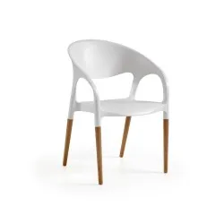 Outdoor chair BHS-HoReCa 3G-LunaChairWood