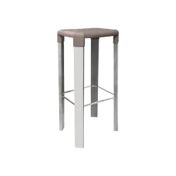 Bar stool BHS-HoReCa 3G-OsloHighChairAlum