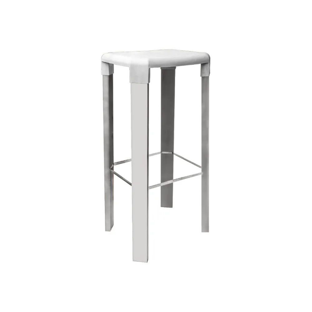 Bar stool BHS-HoReCa 3G-OsloHighChairAlum