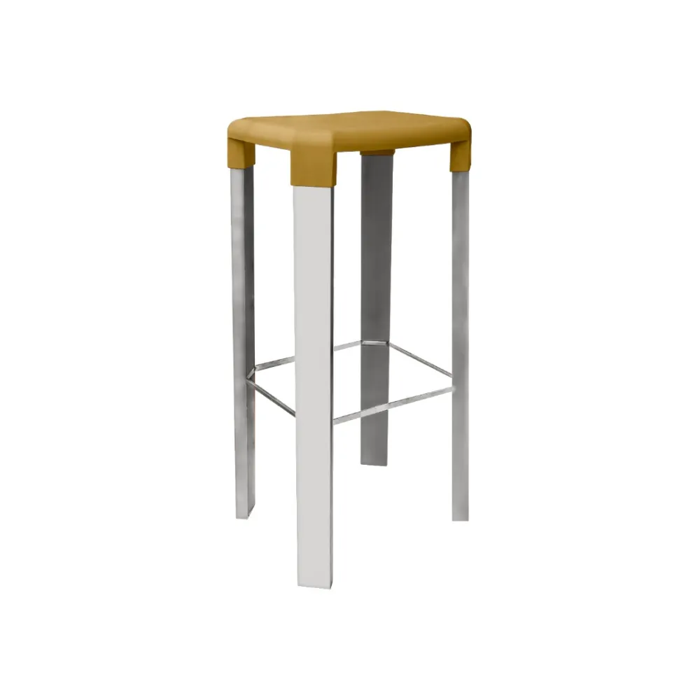 Bar stool BHS-HoReCa 3G-OsloHighChairAlum