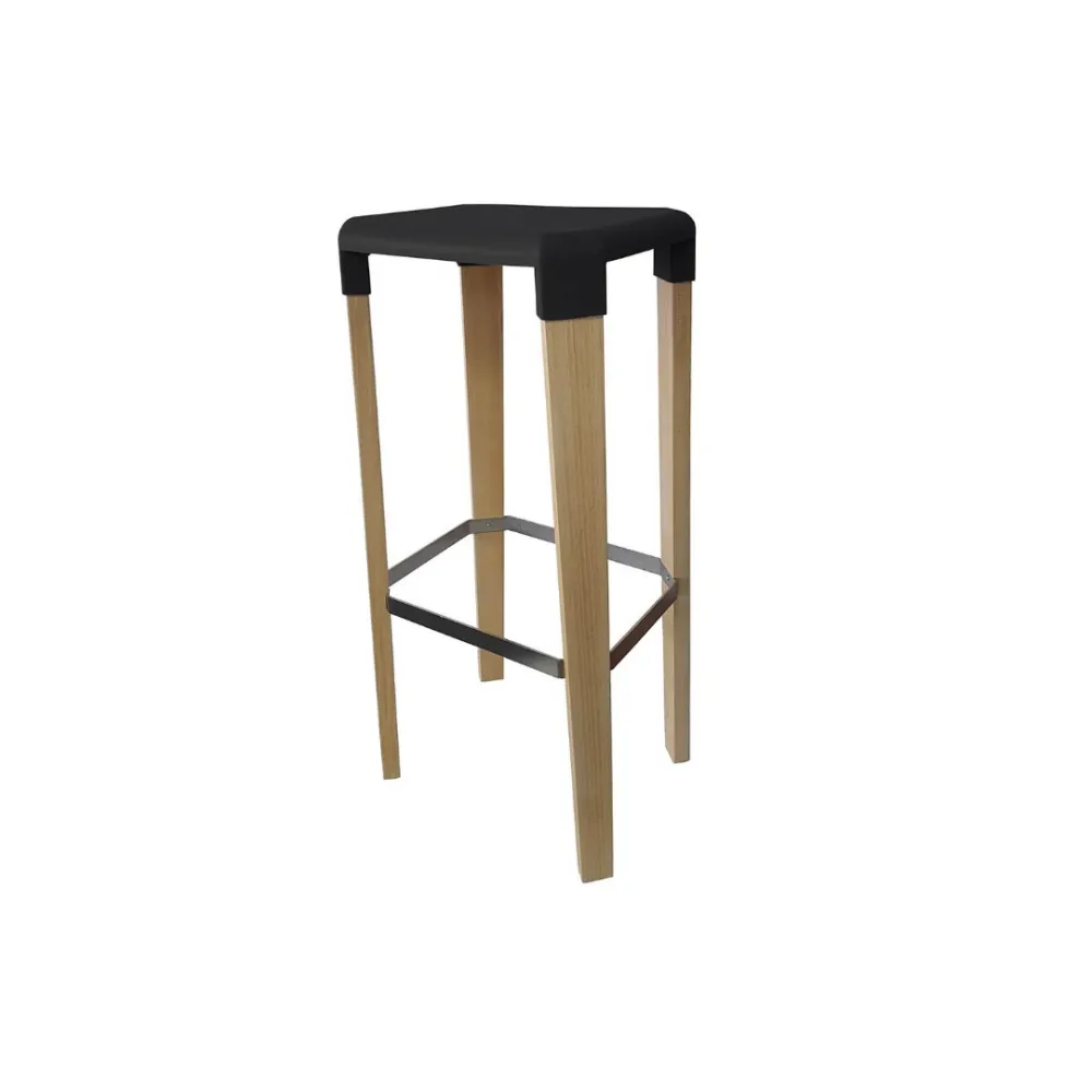 Bar stool BHS-HoReCa 3G-OsloHighChairWood