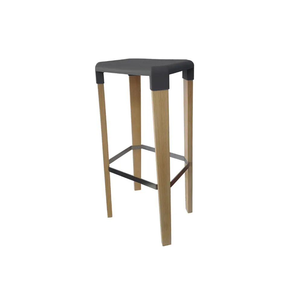 Bar stool BHS-HoReCa 3G-OsloHighChairWood