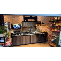 Wok cafe design drawing BHS-HoReCa