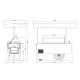 Ice Cream Display Cabinet BHS-HoReCa 7SM
