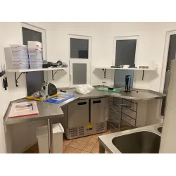 Kitchen work table BHS-HoReCa BHS-ZJ22-1184-250/70/4