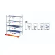 Stainless steel shelf ARAVEN AR00950