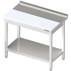 Worktable with cutting board and shelf BHS-HoReCa 980596080