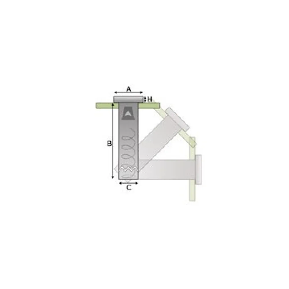 Disposable cup and glass dispenser BHS.LV-F BHS410013