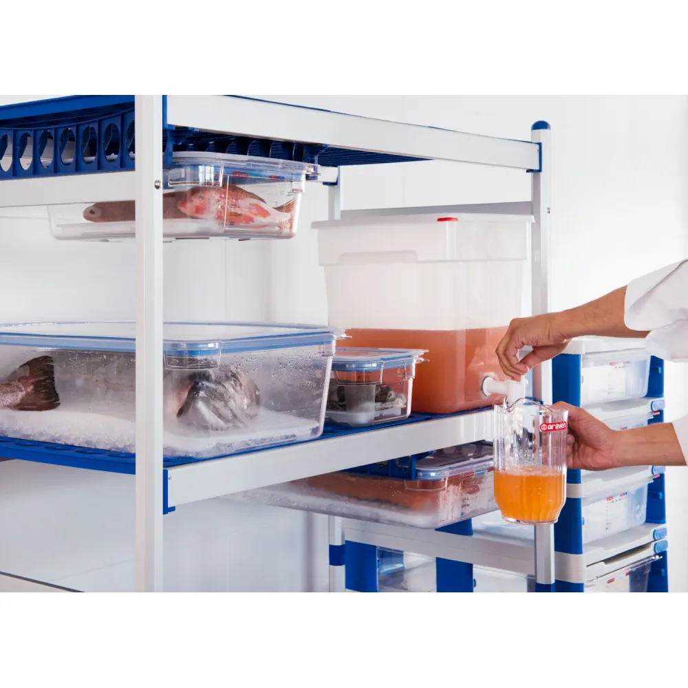 Stainless steel shelf ARAVEN AR00952