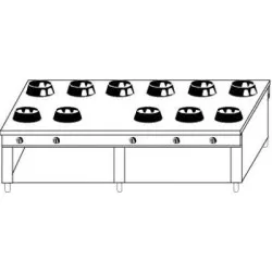 Wok cooking station CASTA CC/11 BA850H