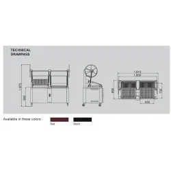 Charcoal lift grill KOPA CO-DP180S