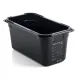 GN tray in black polycarbonate ARAVEN AR47820