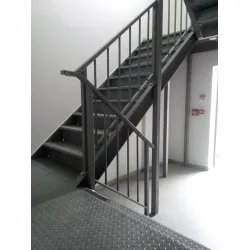 Staircase for a stairwell BHS-HoReCa KKT-1