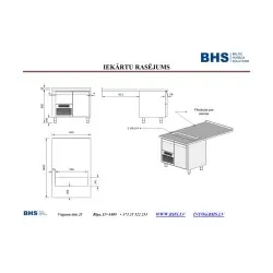 Custom refrigerated table BHS-HoReCa PR-worktable-refrigirator-1600