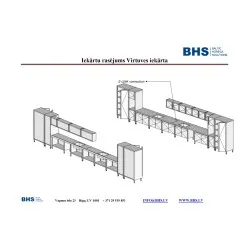Kitchen work table BHS-HoReCa PROJECT-9750