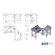 Non-standard dishwashing solution Novameta BHS-DP0-PRV-81/70/90