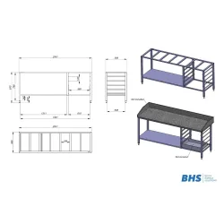 Pizza table BHS-HoReCa NN89