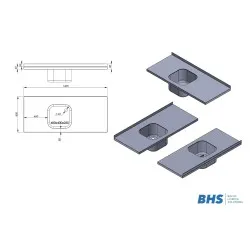 Kitchen work table BHS-HoReCa RAS121