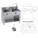 Wok cooking station CASTA MW02110060BA