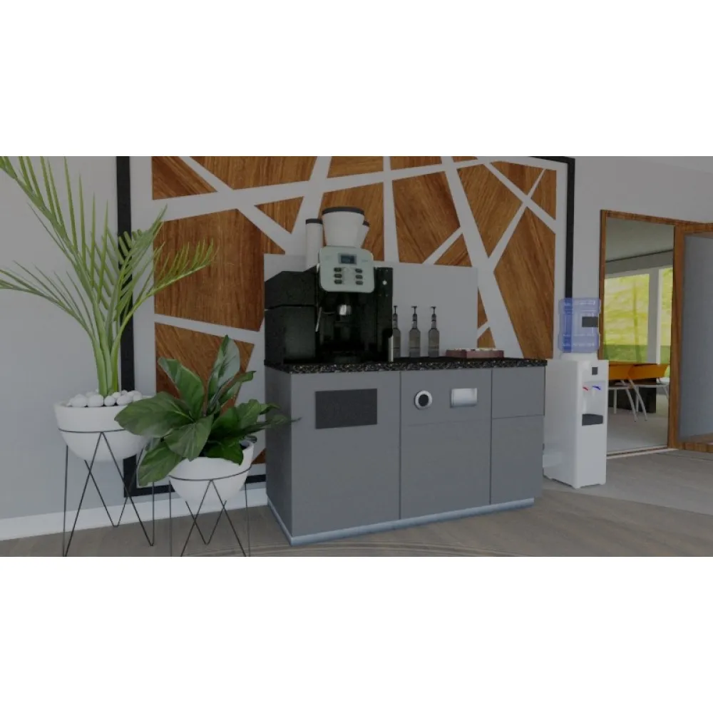 Coffee machine table Grey, made to order BHS-HoReCa