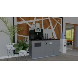 Coffee machine table Grey, made to order BHS-HoReCa