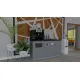 Coffee machine table Grey, made to order BHS-HoReCa