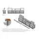 Modular system installation and drawings BHS-HoReCa RAS-MOD