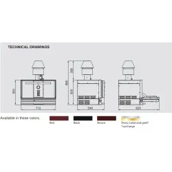 Charcoal oven KOPA CO-Basic300