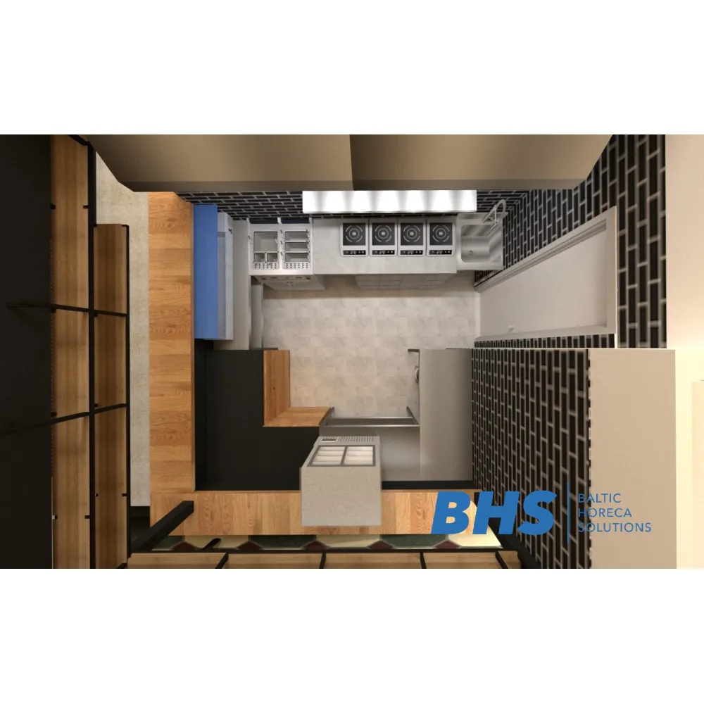 Pasta making design drawing BHS-HoReCa