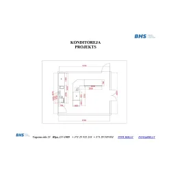 Confectionery design drawing BHS-HoReCa