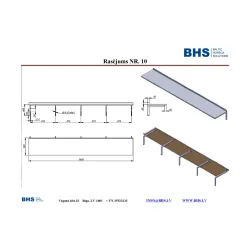 Hospital laboratory furniture BHS-HoReCa NN50