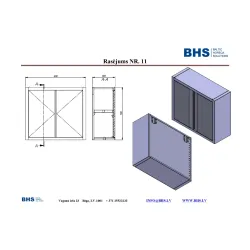Hospital laboratory furniture BHS-HoReCa NN51