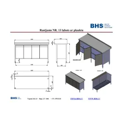 Hospital laboratory furniture BHS-HoReCa NN55