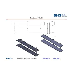Hospital laboratory furniture BHS-HoReCa NN52
