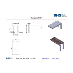 Hospital laboratory furniture BHS-HoReCa NN54