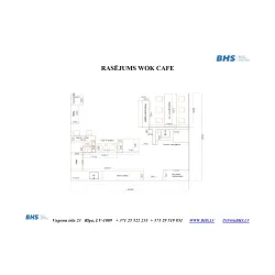 Wok cafe design drawing BHS-HoReCa