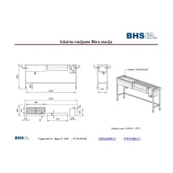 Ice table BHS-HoReCa CH23-7003-193/40/90