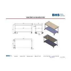 Hospital laboratory furniture BHS-HoReCa NN49